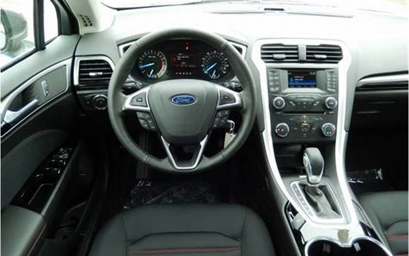 Ford Fusion 2014 Ecoboost Dashboard