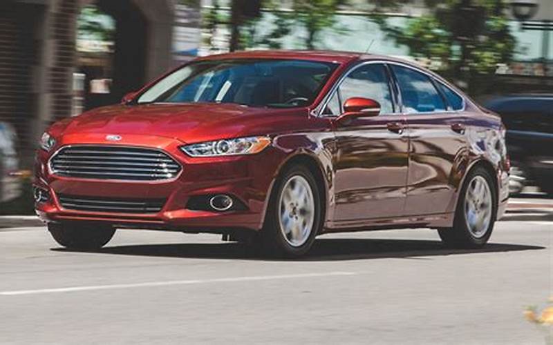Ford Fusion 2014 Fuel Efficiency