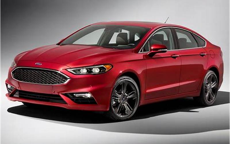 Ford Fusion 2017 Benefits