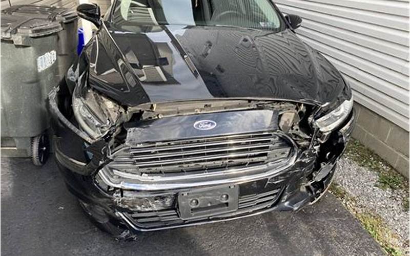 Ford Fusion Accident