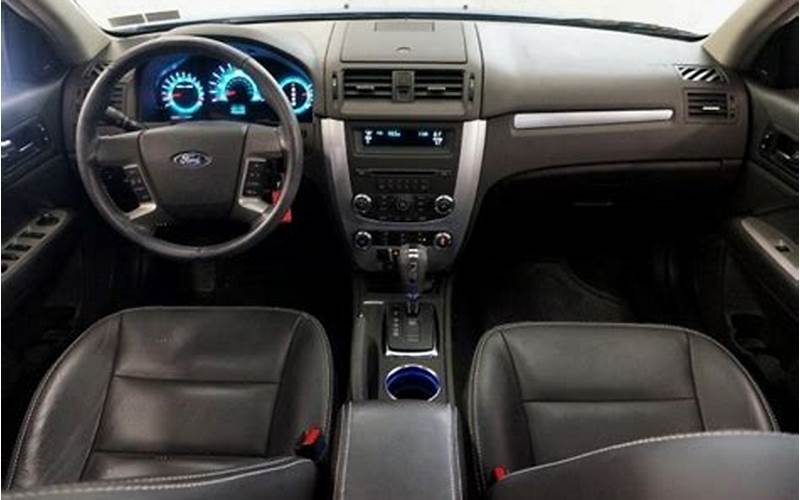 Ford Fusion Awd V6 Interior