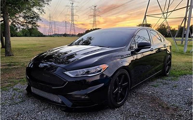 Ford Fusion Black Benefits