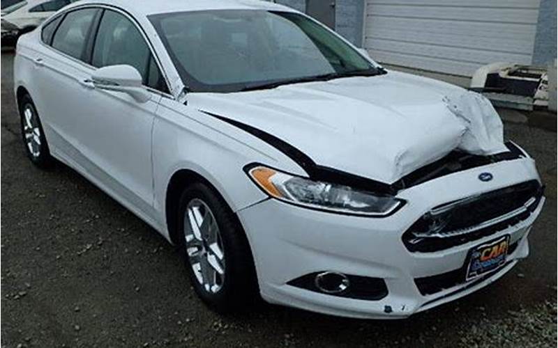 Ford Fusion Damaged