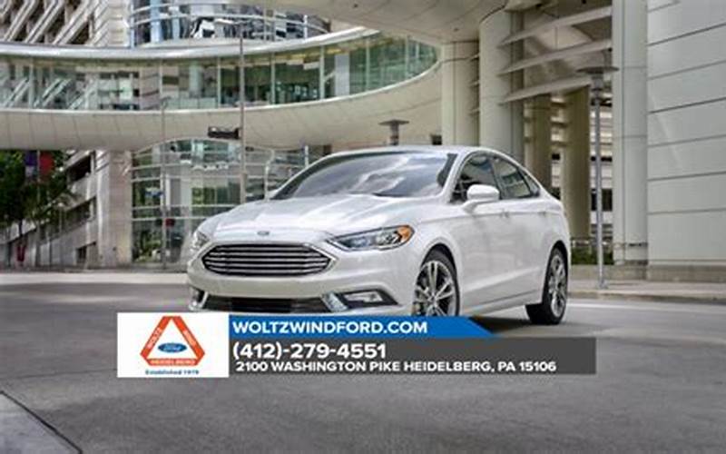Ford Fusion Dealership Image