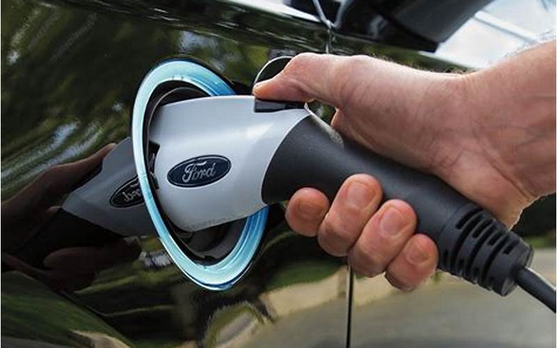 Ford Fusion Energi Charging Station