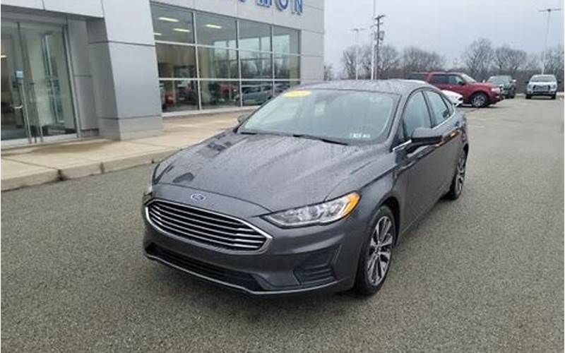 Ford Fusion For Sale In Pittsburgh Pa