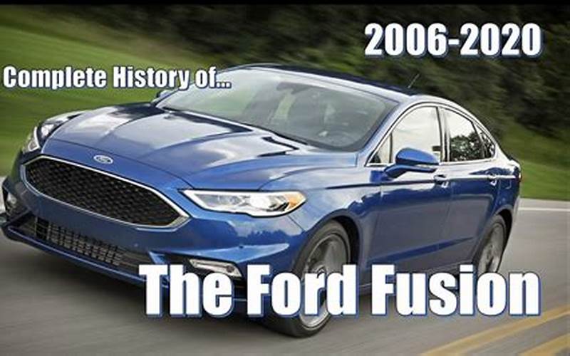 Ford Fusion History