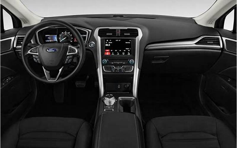 Ford Fusion Hybrid Se Luxury Dashboard