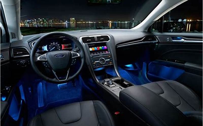 Ford Fusion Hybrid Se Luxury Interior