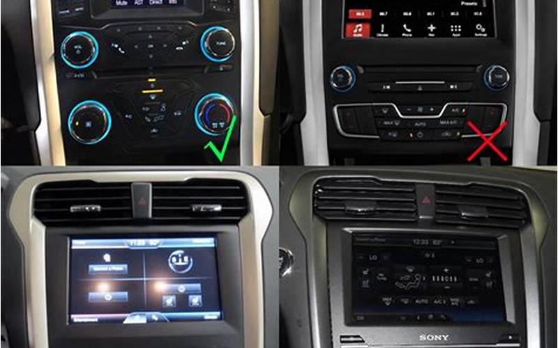 Ford Fusion Nav Dash System Image