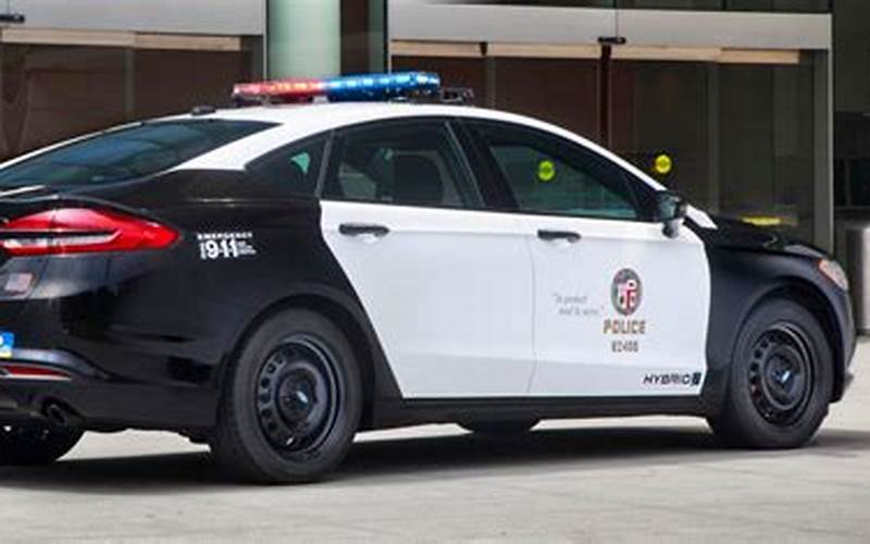 Ford Fusion Police Responder Hybrid For Sale In Michigan