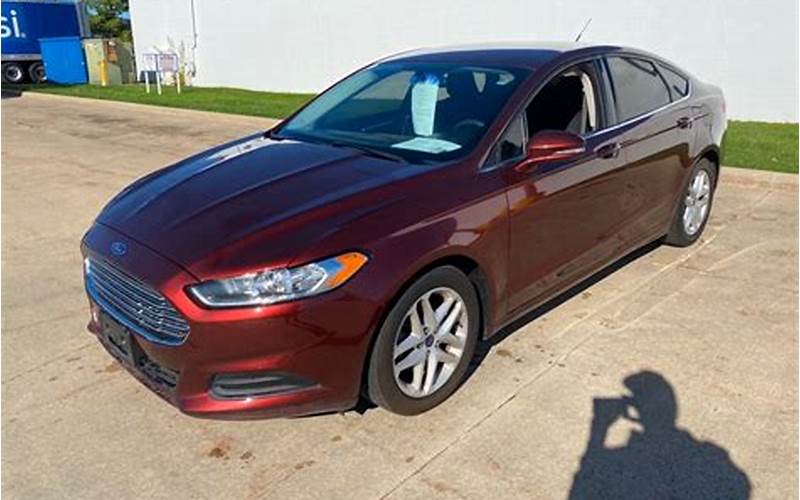 Ford Fusion Se For Sale