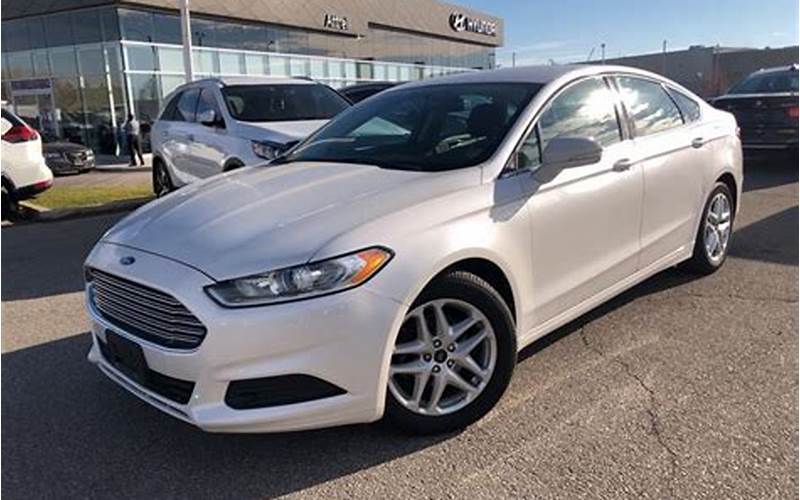 Ford Fusion Se For Sale In Ontario