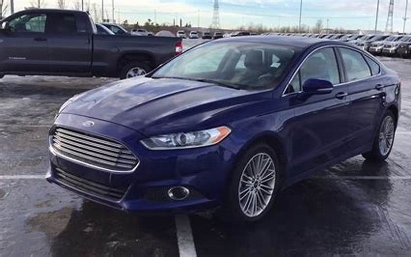 Ford Fusion Se Safety