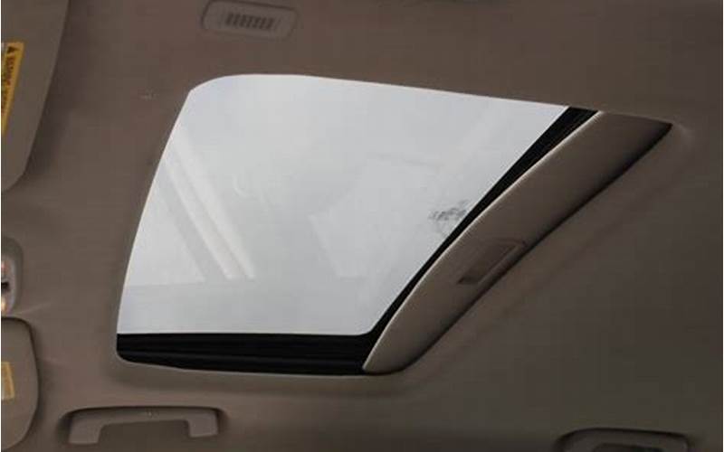 Ford Fusion Sunroof