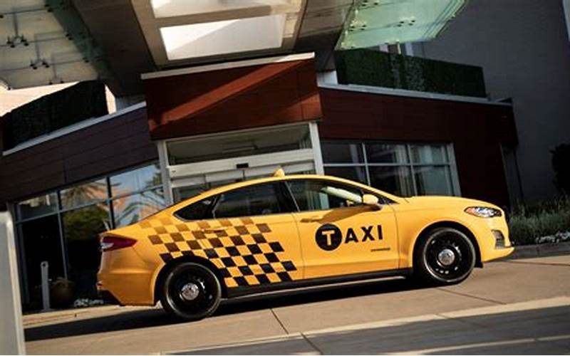 Ford Fusion Taxi