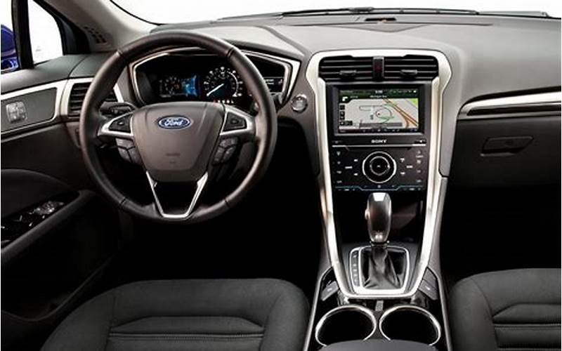 Ford Fusion Titanium 2014 Interior