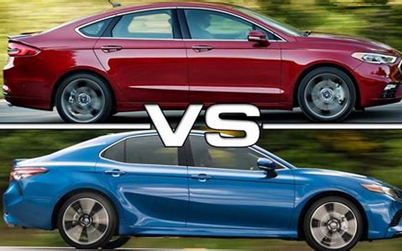 Ford Fusion Vs Toyota Camry
