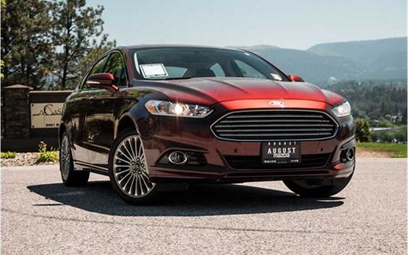 Ford Fusions 2015 Inventory