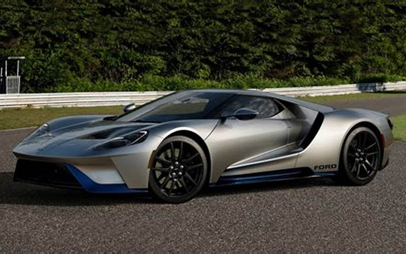 Ford Gt Exterior And Interior Features