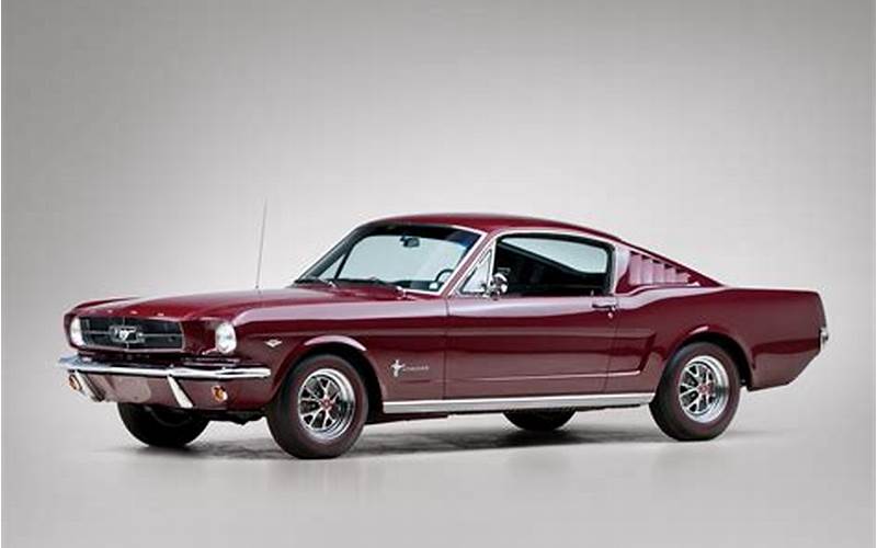Ford Mustang First Generation