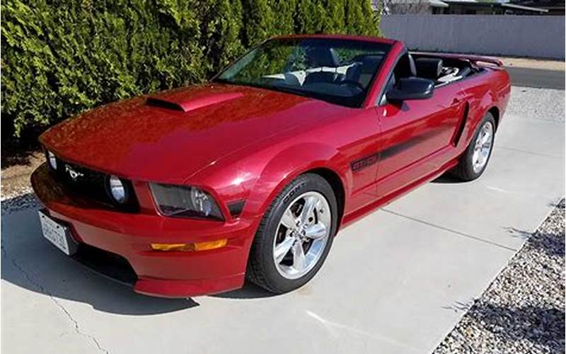 Ford Mustang Gt/Cs Convertible For Sale