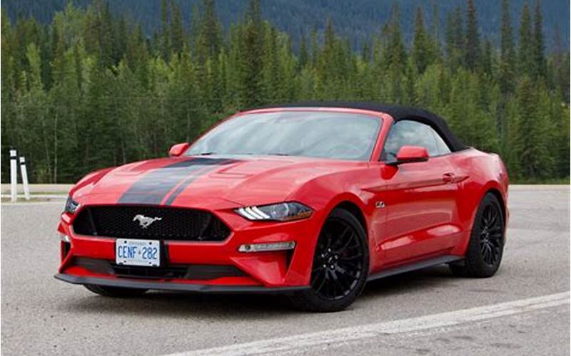 Ford Mustang Gt 5.0 Features