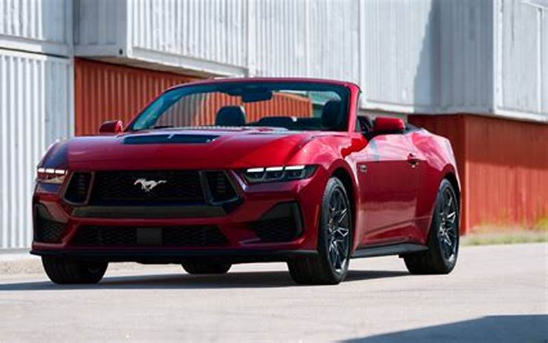 Ford Mustang Gt Convertible Performance