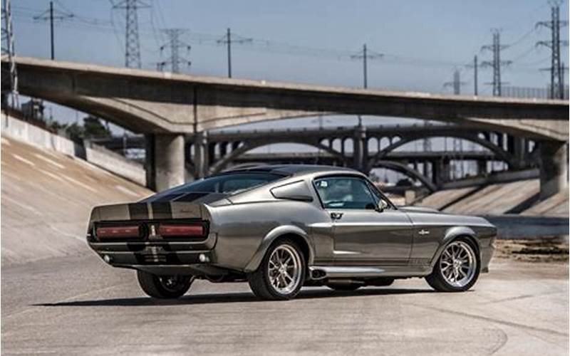 Ford Mustang Gt500 Eleanor Rear View