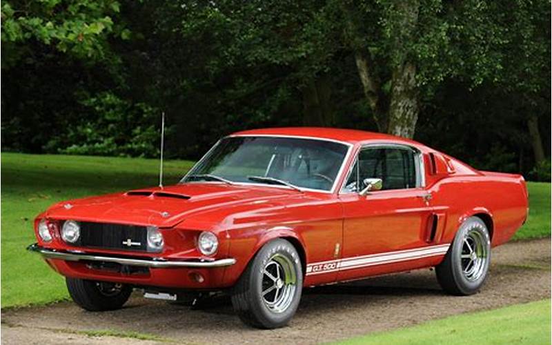Ford Mustang Gt500 Shelby 1967 Oil Change
