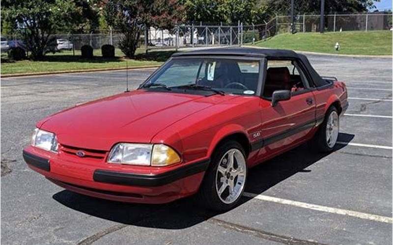 Ford Mustang Lx 1989 Condition