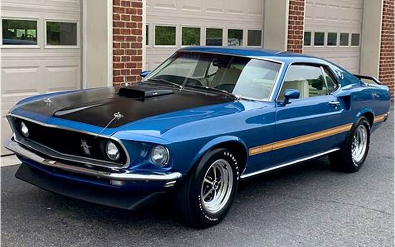 Ford Mustang Mach 1 69 For Sale