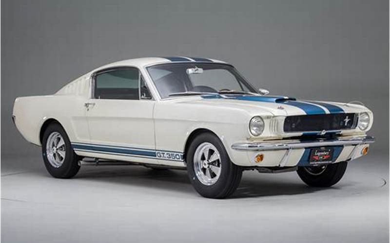 Ford Mustang Shelby Cobra Gt350 1965