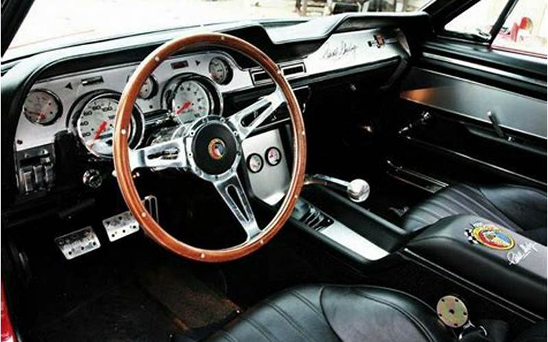 Ford Mustang Shelby Gt 500 Eleanor 1967 Interior