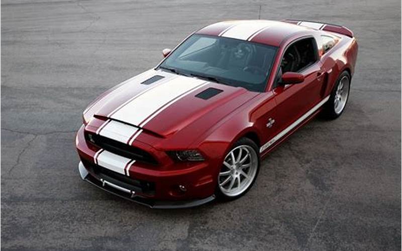 Ford Mustang Shelby Gt500 Super Snake 2013 Features