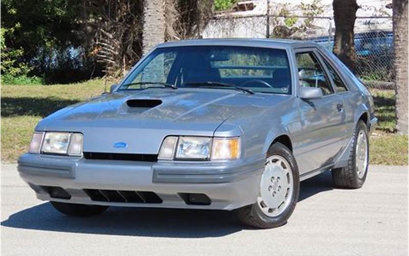 Ford Mustang Svo Turbo History