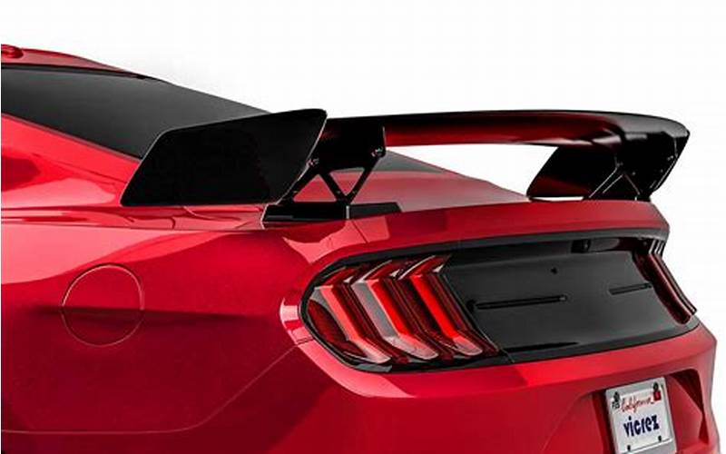 Ford Mustang Track Package Inclusions
