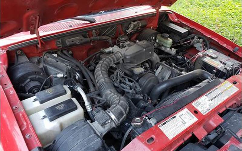 Ford Ranger 2000 4X4 Engine