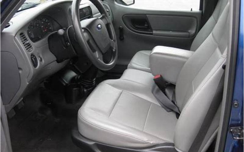 Ford Ranger 2008 Xl 4X4 Interior