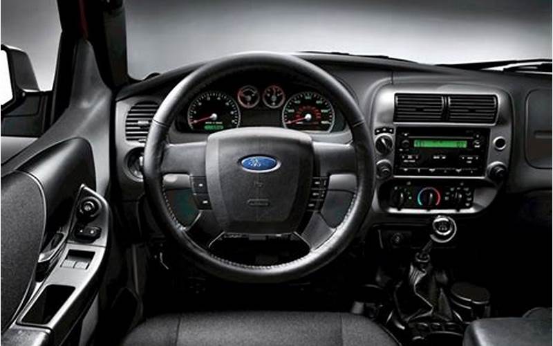 Ford Ranger 2011 Interior