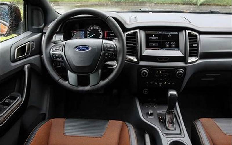 Ford Ranger 2016 Interior