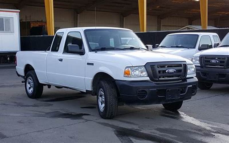 Ford Ranger 4 Cylinder Interior