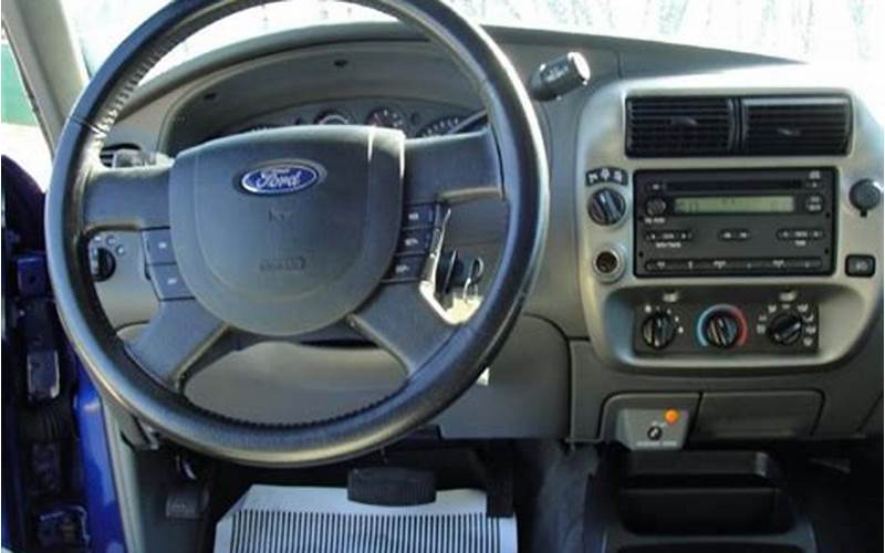 Ford Ranger 4Wd Interior
