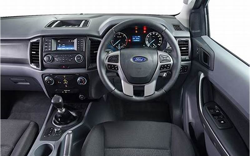 Ford Ranger 4X4 Double Cab Interior