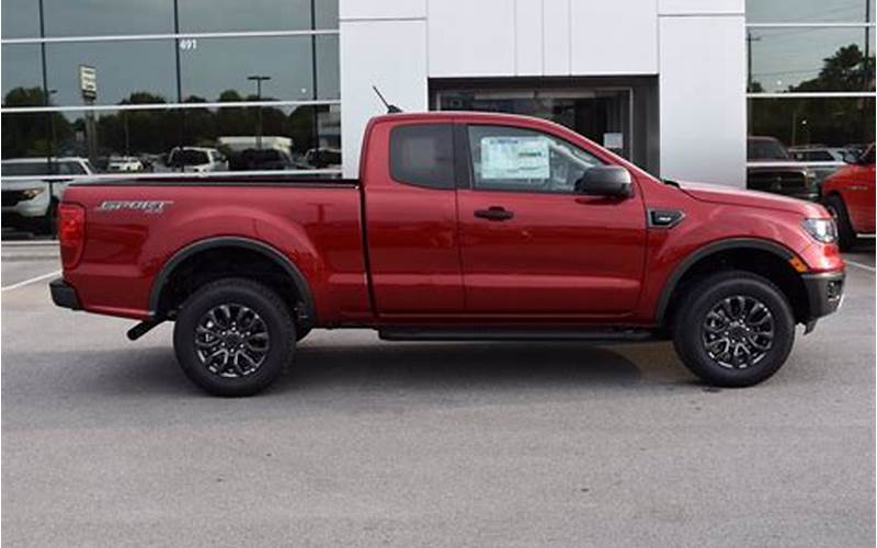 Ford Ranger 4X4 Extended Cab Benefits