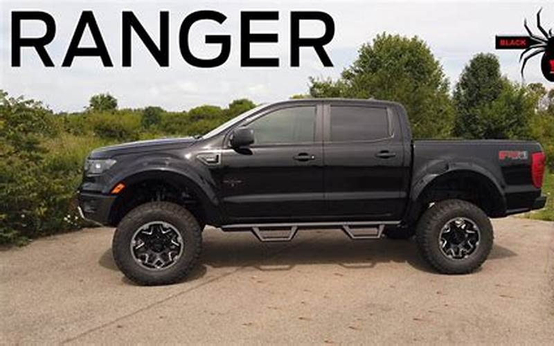 Ford Ranger Black Widow Southern Comfort Edition Features