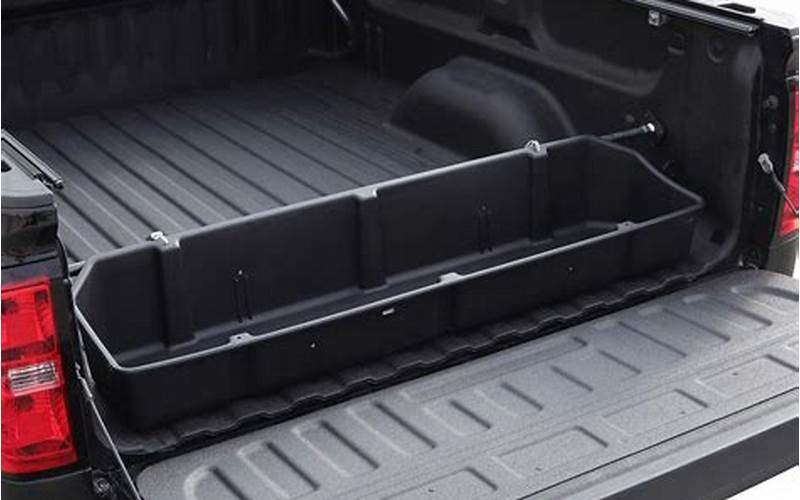 Ford Ranger Cargo Truck Bed Cargo Space