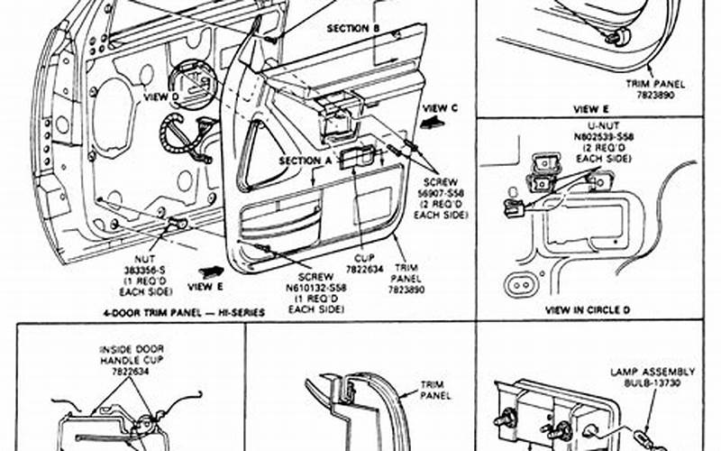 Ford Ranger Door Lock Mechanism Types