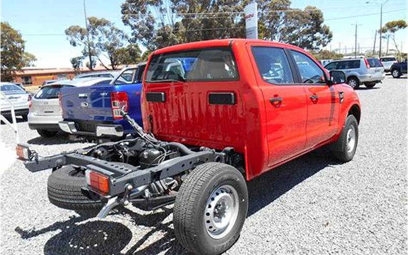 Ford Ranger Dual Cab Chassis For Sale