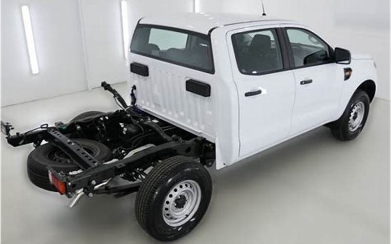 Ford Ranger Dual Cab Chassis Interior
